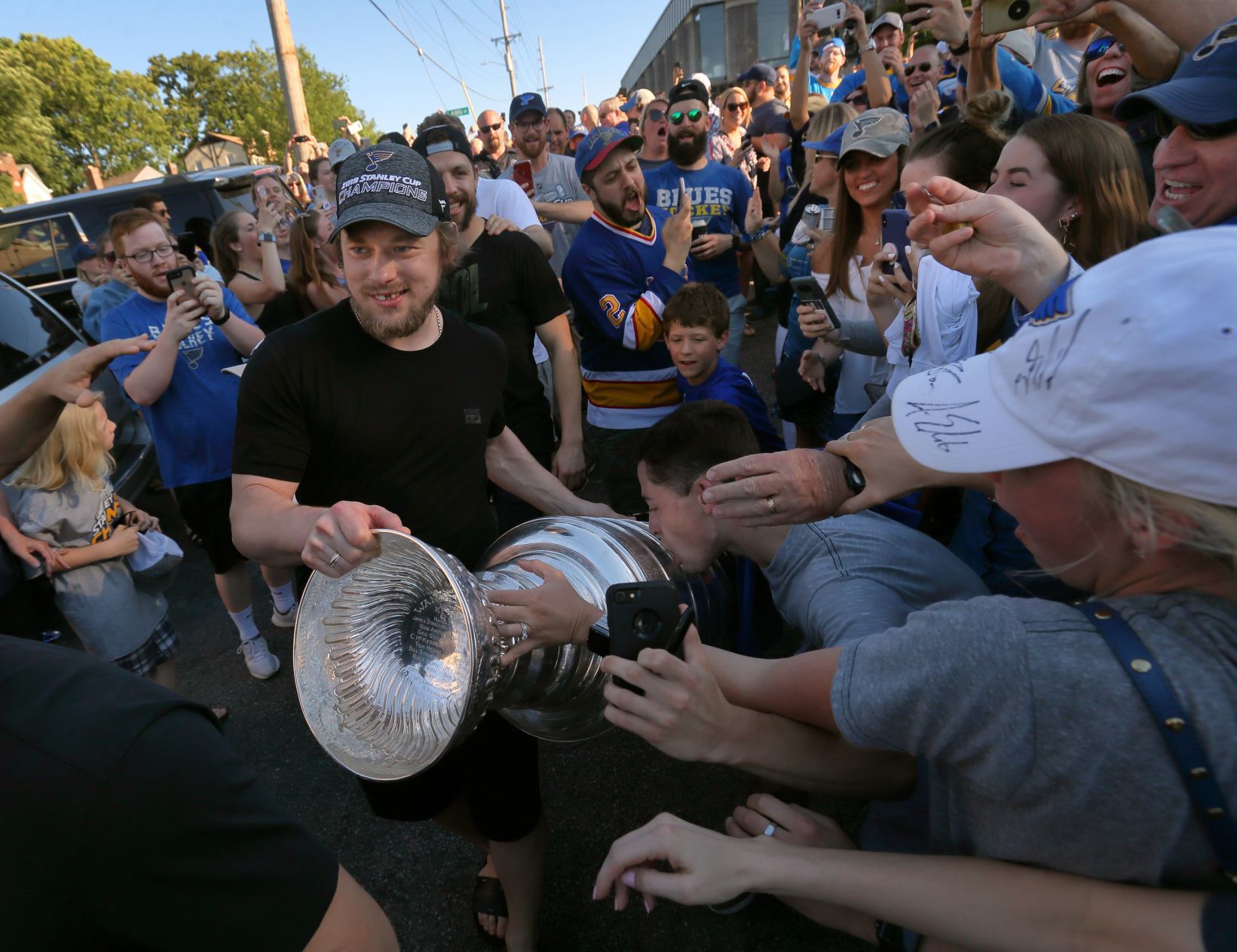 Stanley Cup in St. Louis after Blues win championship